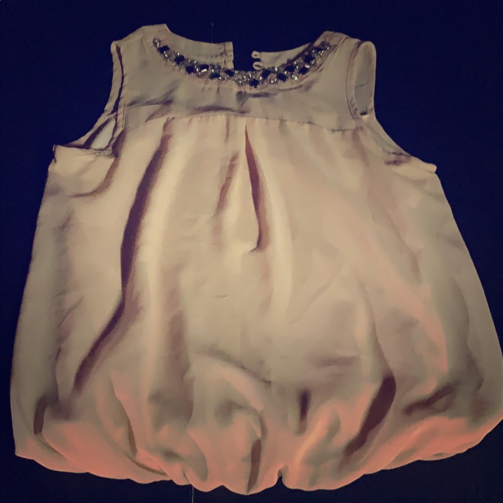 Light Pink sleeveless blouse